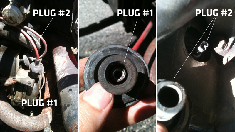 Illustration for article titled How To Fix A Broken Spark Plug With Teeth, Tape, And Jumper Cables